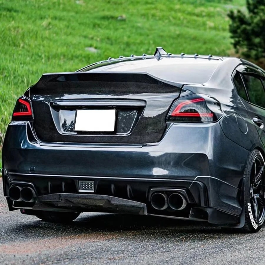 Carbon Fiber Trunk Lid for  WRX STI 2015-2021 Rear Trunk Lid Ducktail Cover Tailgate Car Parts Bodykit